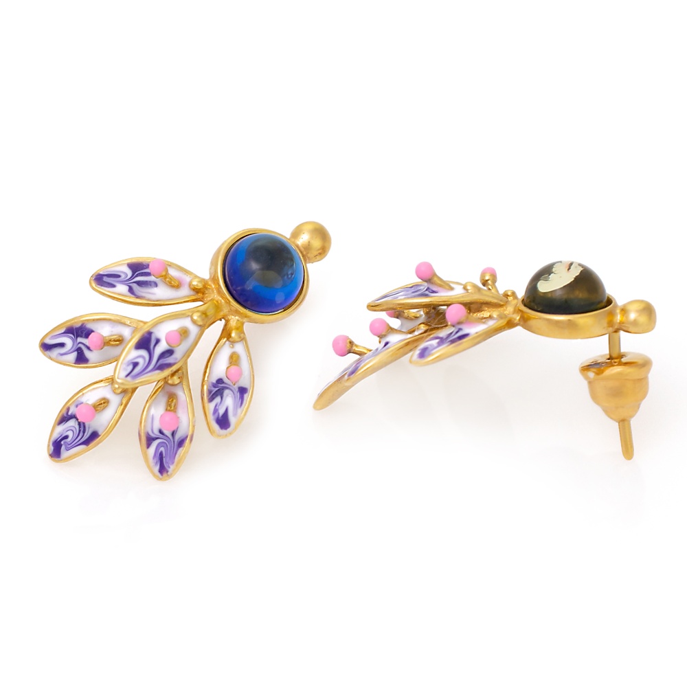 Amber Blossom — AMBERRA earrings