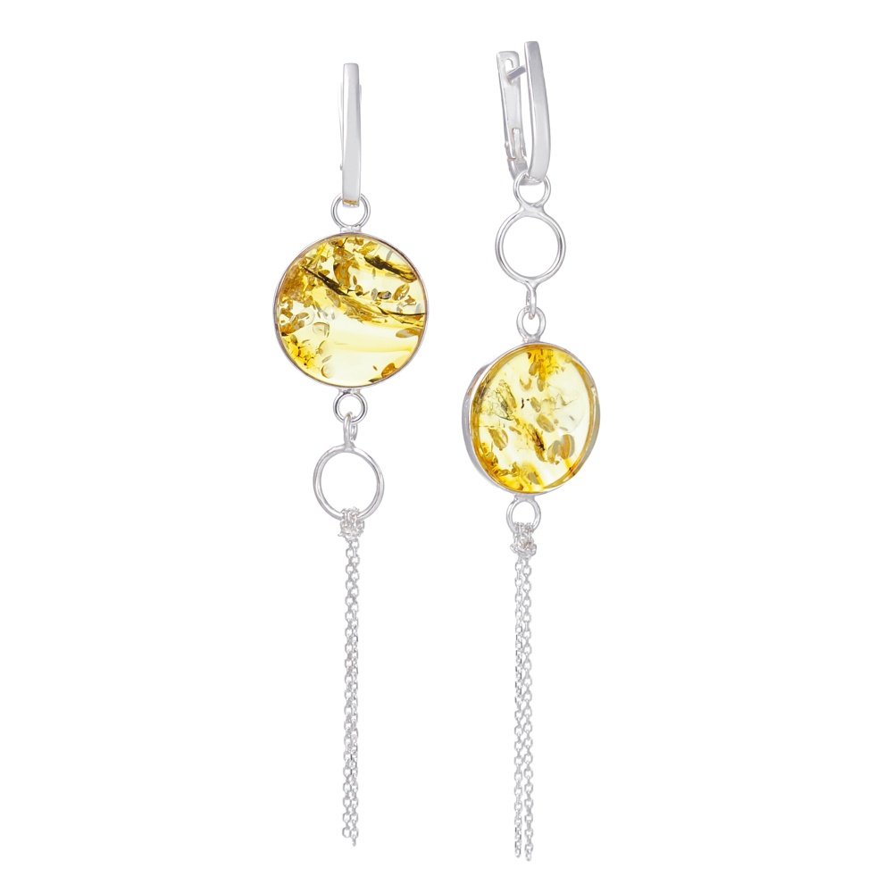 Solar Thread — AMBERRA earrings