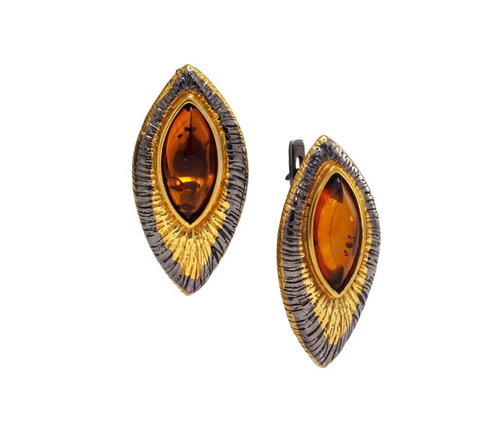All-Seeing Eye — AMBERRA earrings