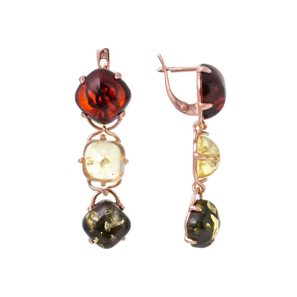 Multicolor Code — AMBERRA earrings